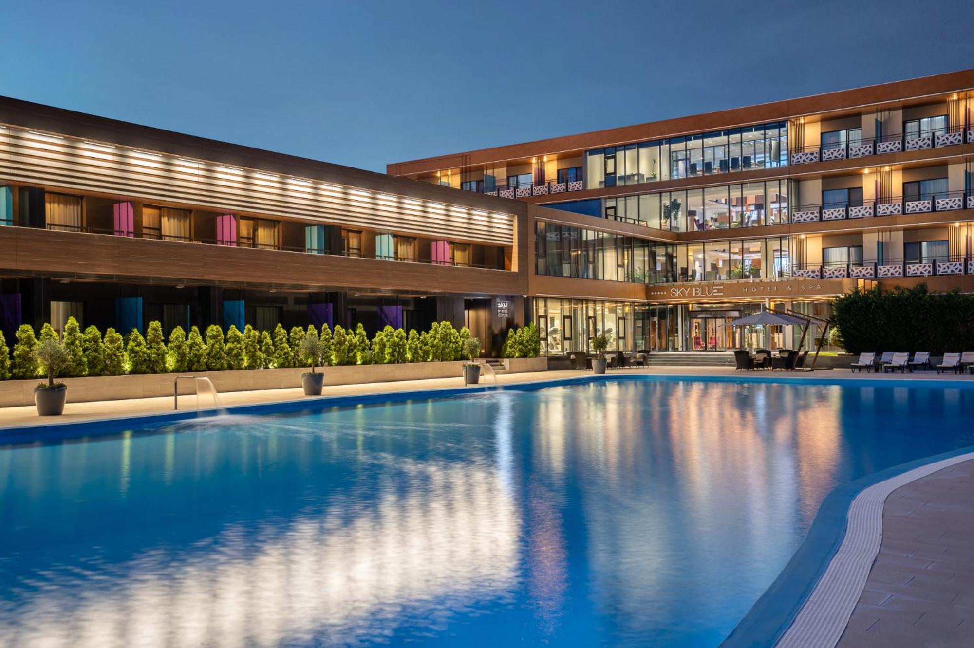 Sky Blue Hotel & Spa Paulesti  Kültér fotó